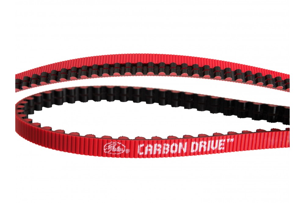 Gates Carbon Drive CDX, 122 Zähne, Riemen, rot, limitiert