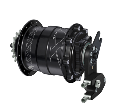 Rohloff Speedhub 500/14 CC DB OEM2 XL, 32 Loch, 10x170mm, schwarz eloxiert