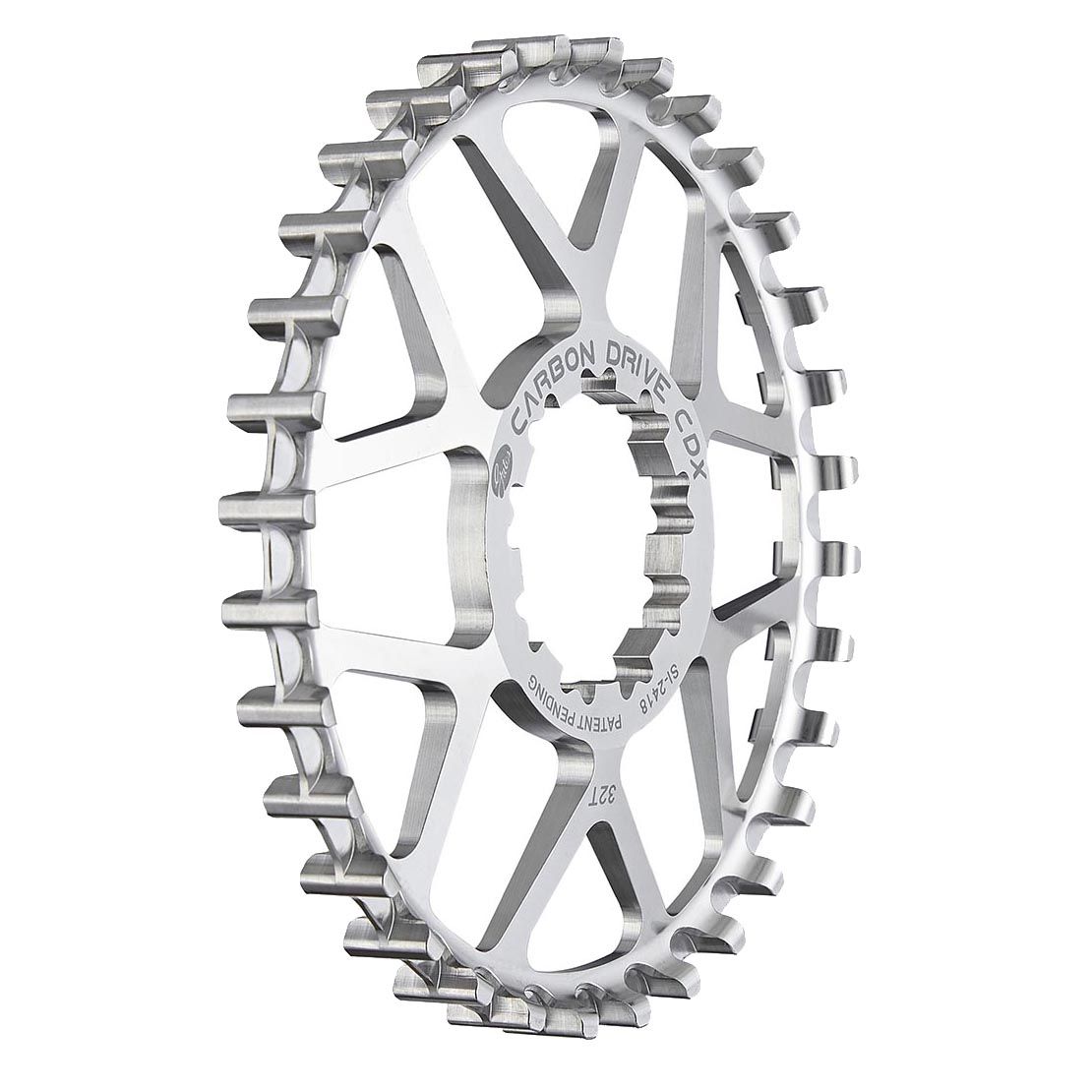 Pignon Carbon drive pour courroie Gates 26T